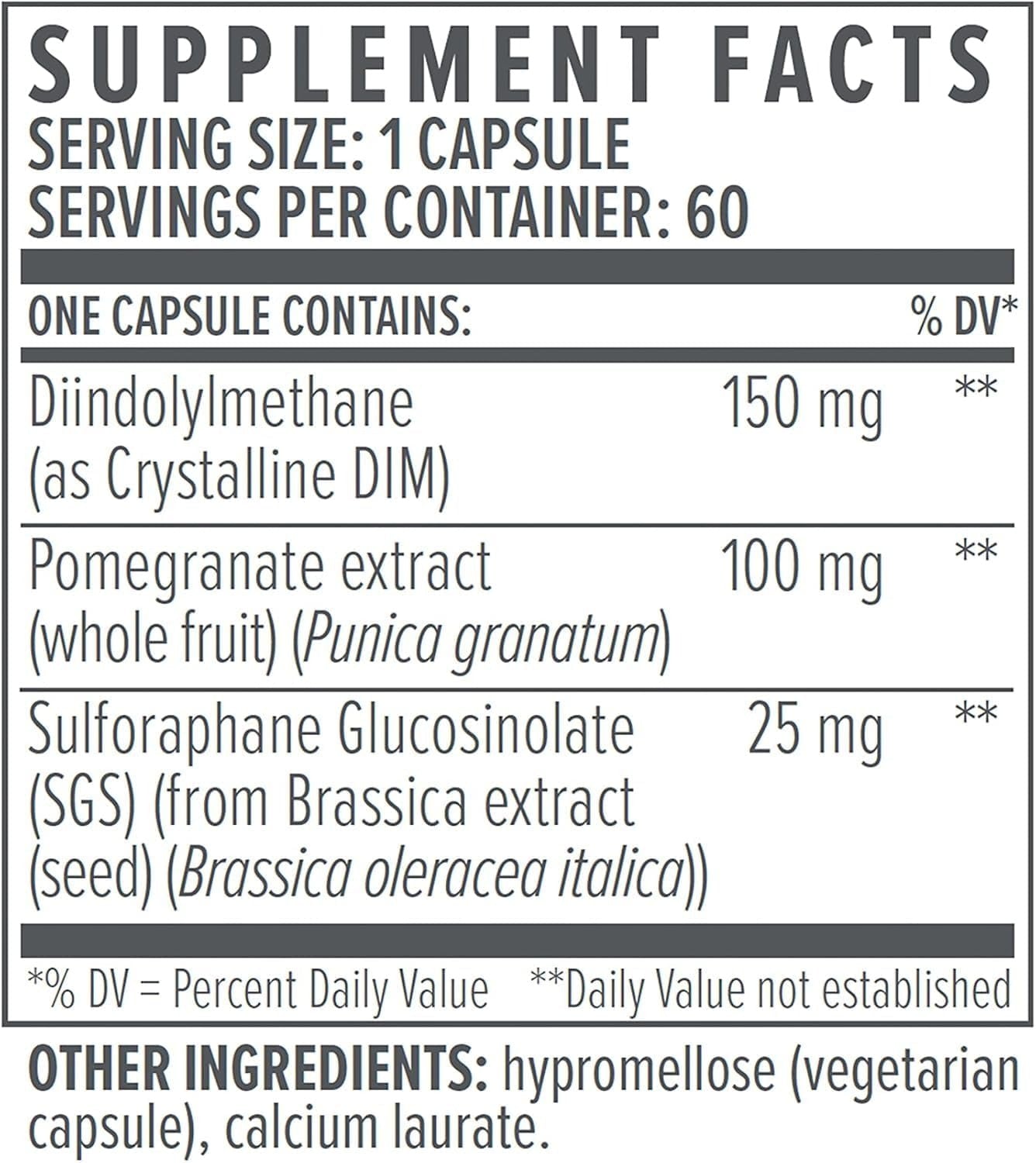 Biote Nutraceuticals - DIM SGS + - Hormone + Detox (60 Capsules)