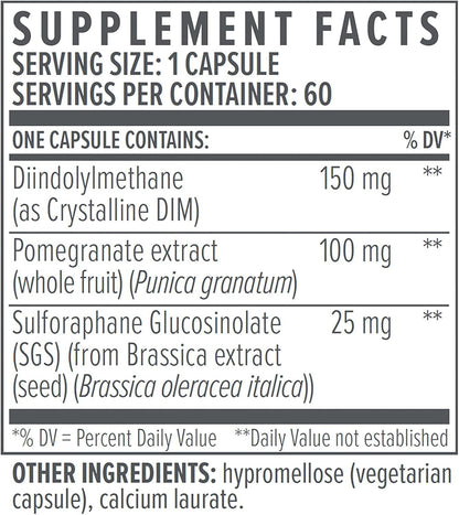 Biote Nutraceuticals - DIM SGS + - Hormone + Detox (60 Capsules)